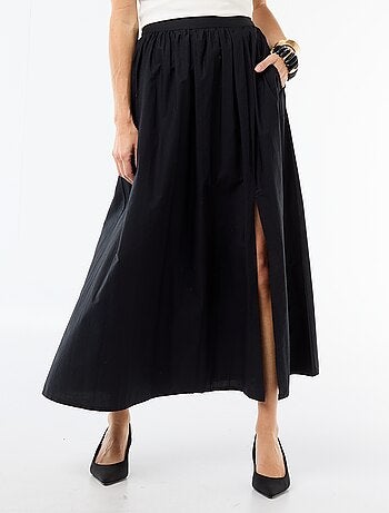 Gonna lunga e ampia svasata