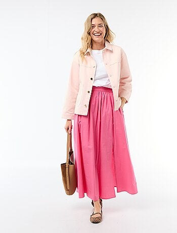 Gonna lunga e ampia svasata