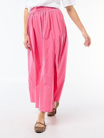 Gonna lunga e ampia svasata