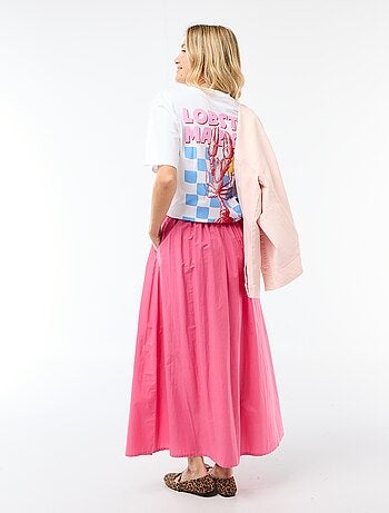 Gonna lunga e ampia svasata