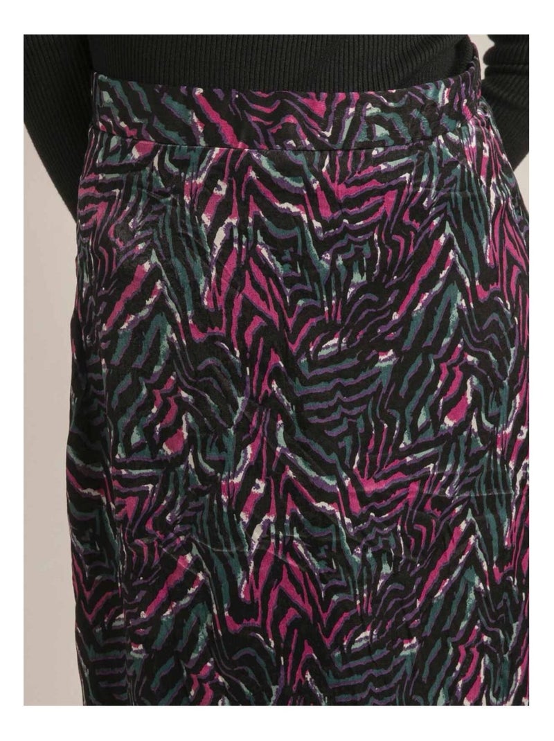 Gonna lunga fluida XIADANI Viola - Kiabi