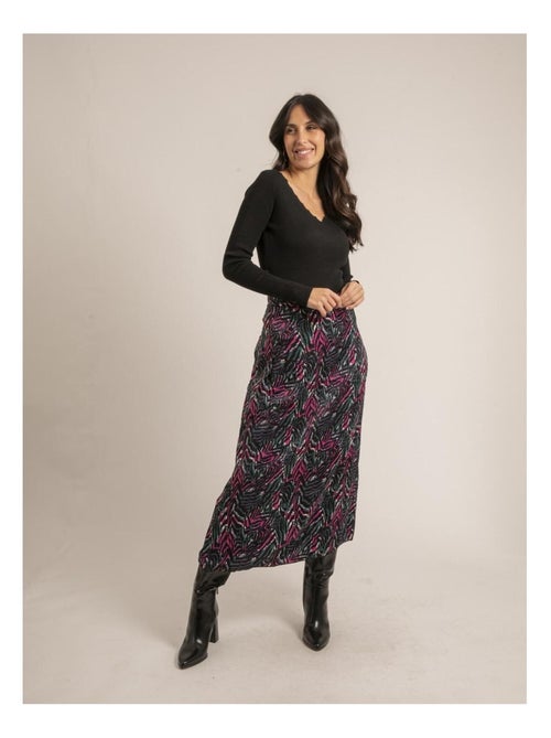 Gonna lunga fluida XIADANI - Kiabi