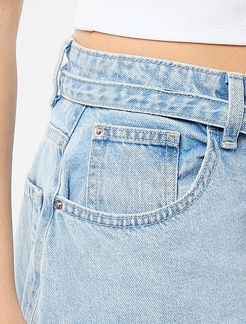 Gonna lunga in denim