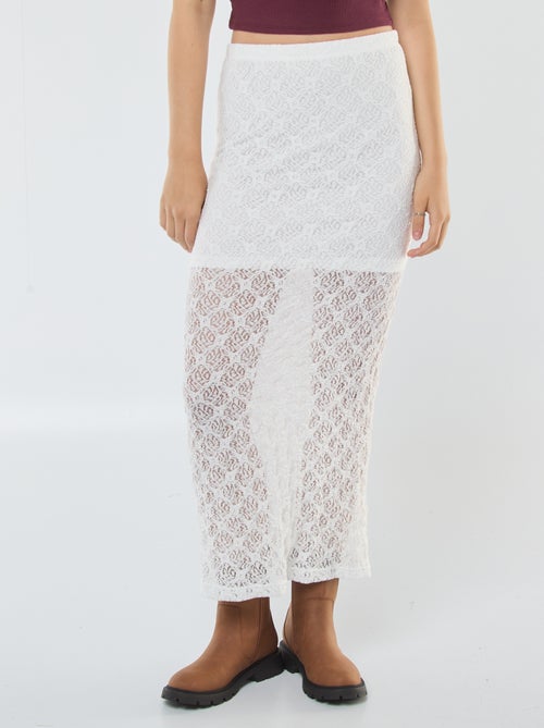 Gonna lunga in pizzo - Kiabi