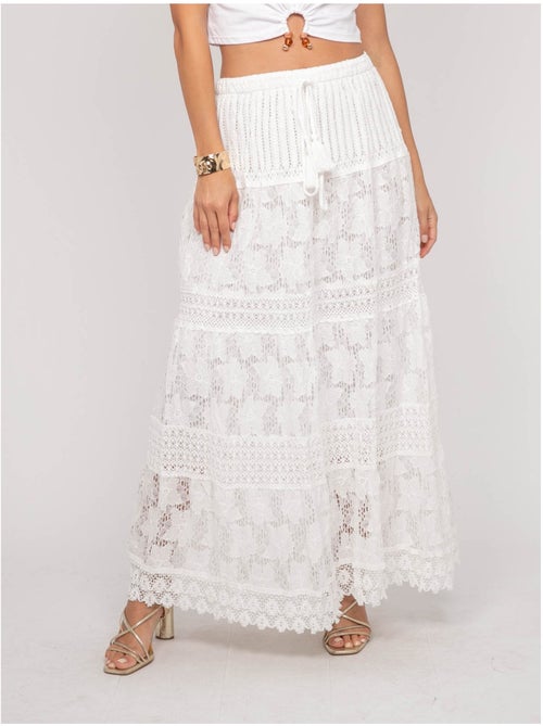 Gonna lunga in pizzo XESTINA - Kiabi