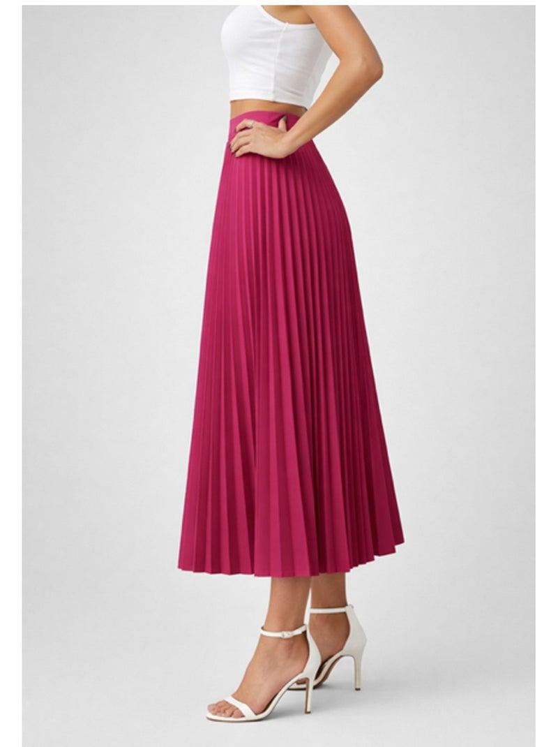 Gonna lunga Kebello Rosa fucsia - Kiabi