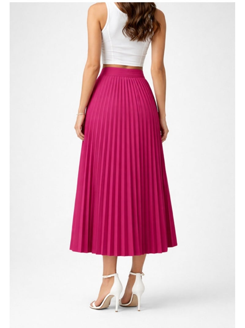Gonna lunga Kebello Rosa fucsia - Kiabi
