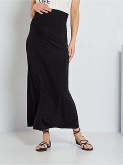 Gonna lunga punto smock pré-maman - Kiabi