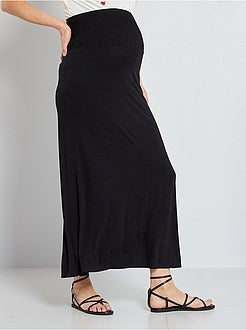 Gonna lunga punto smock pré-maman - Kiabi