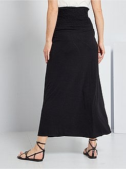 Gonna lunga punto smock pré-maman - Kiabi