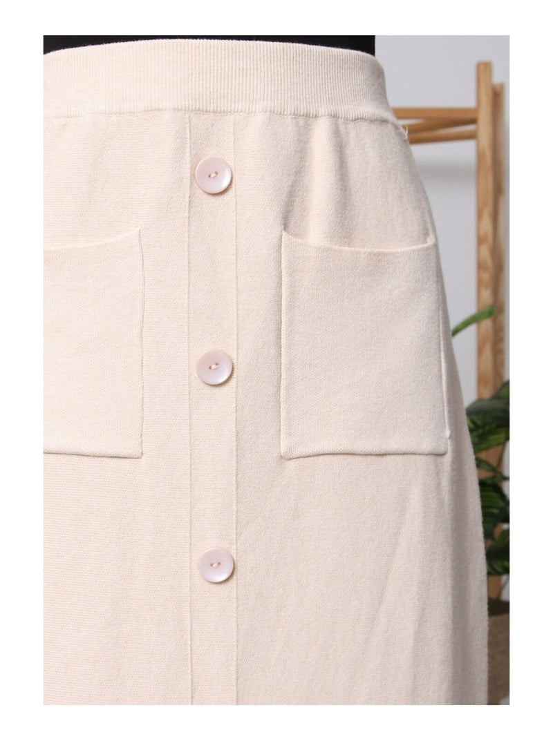 Gonna lunga Vero Moda Beige - Kiabi