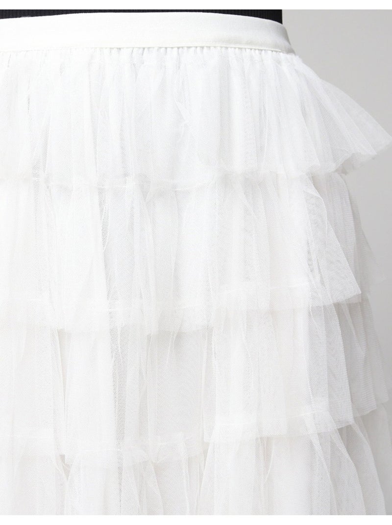 Gonna lunga Vero Moda Bianco - Kiabi
