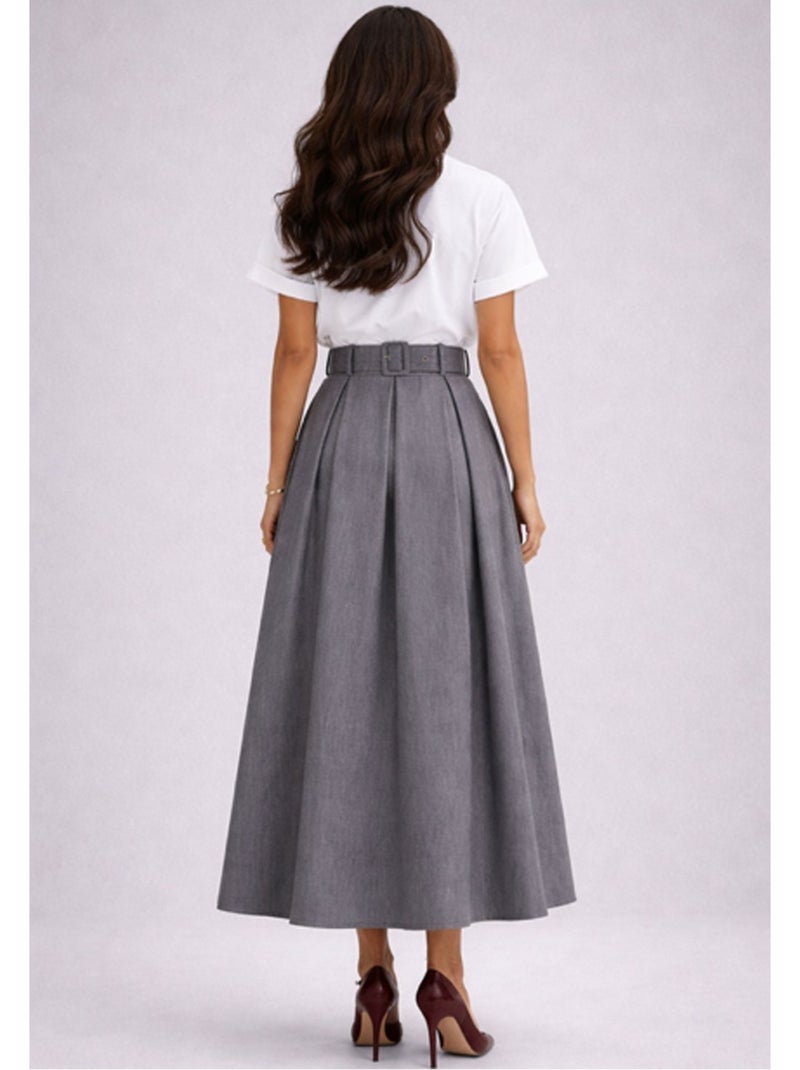 Gonna lunga Vero Moda Grigio - Kiabi