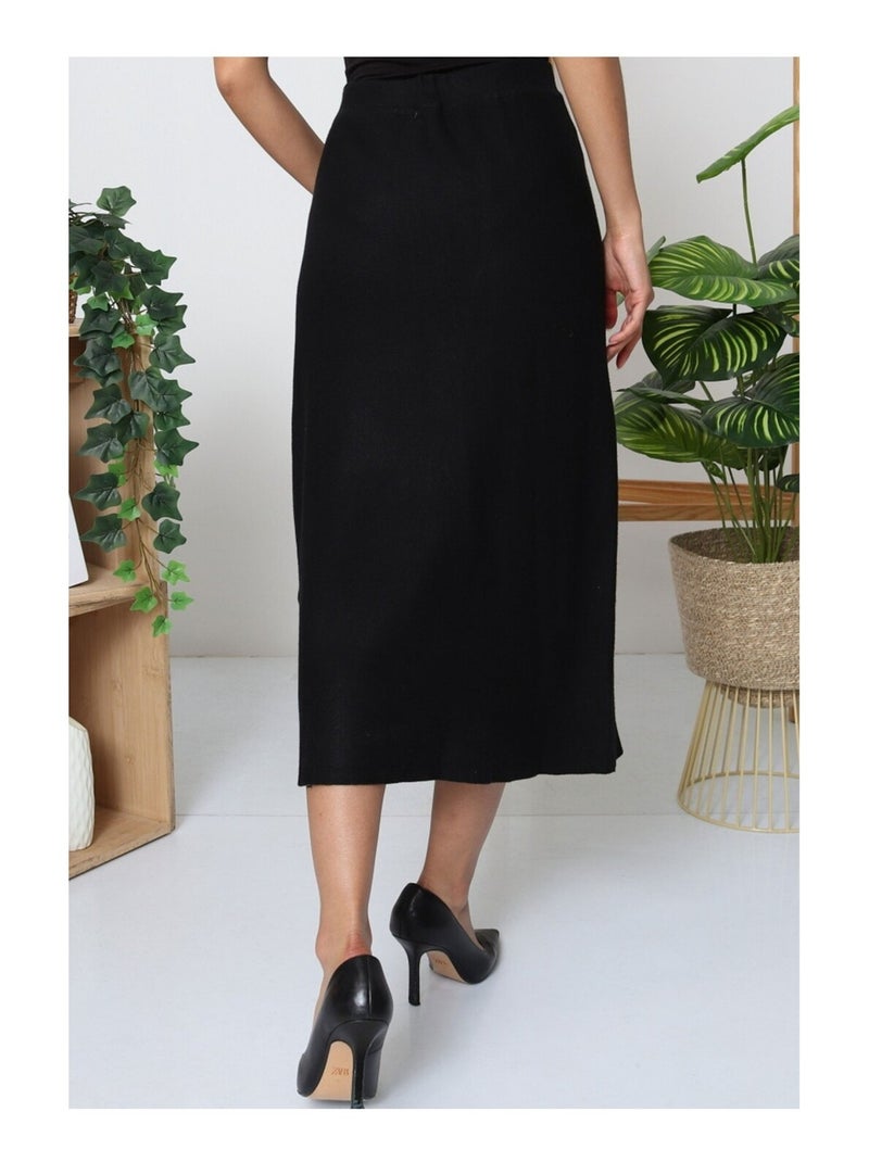 Gonna lunga Vero Moda Nero Nero - Kiabi