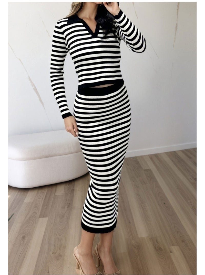 Gonna lunga Vero Moda Nero Nero - Kiabi