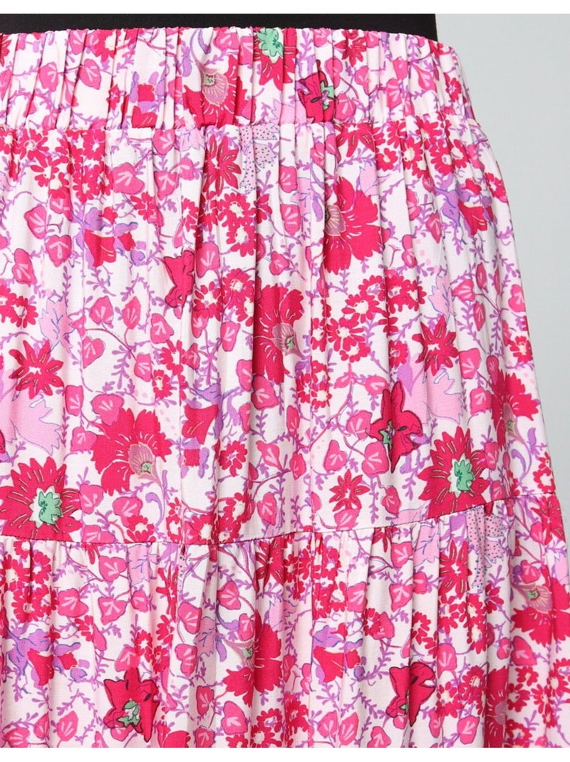 Gonna lunga Vero Moda Rosa - Kiabi