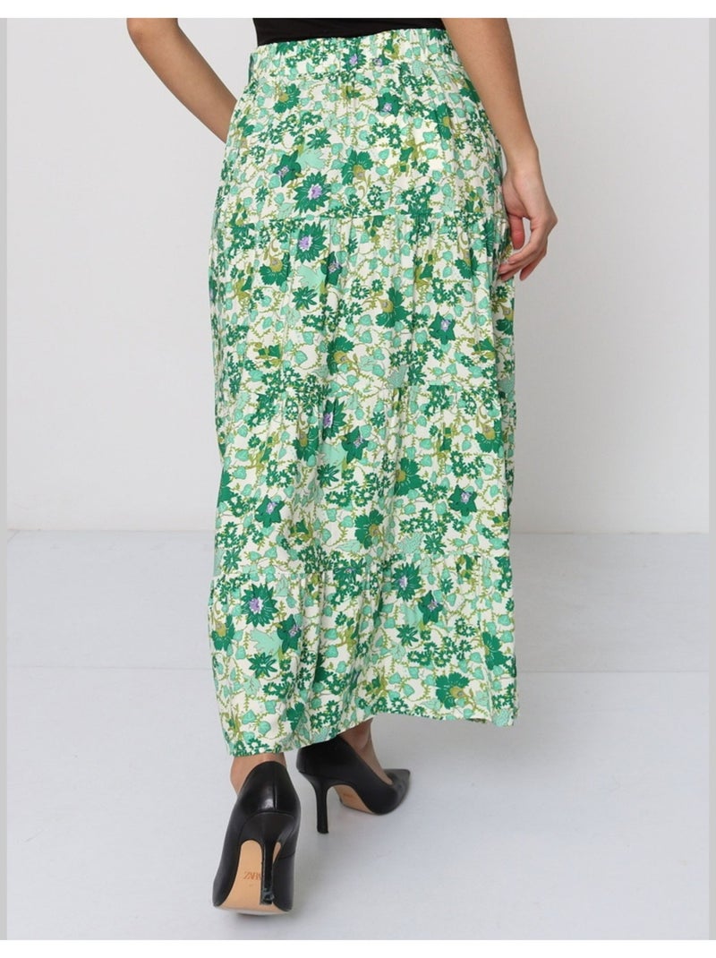 Gonna lunga Vero Moda Verde - Kiabi