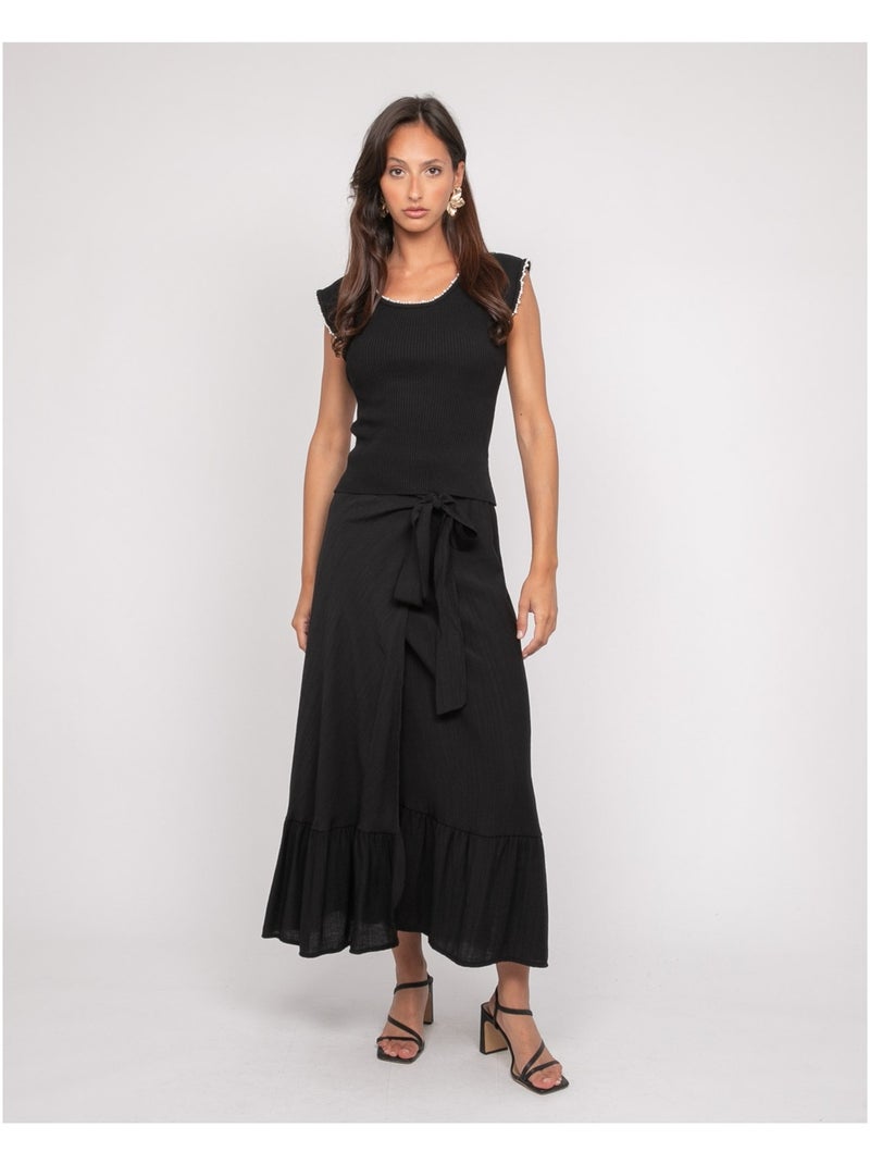 Gonna lunga XADALYS Nero - Kiabi