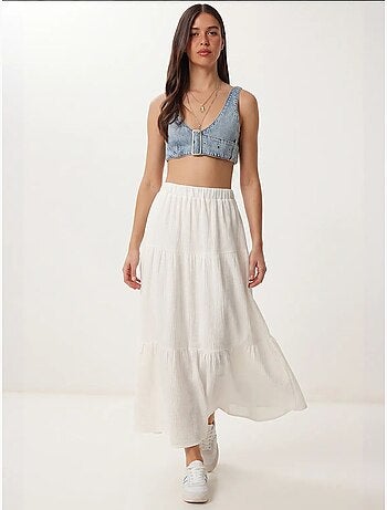 Gonna maxi a-line vita alta istanbul