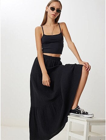 Gonna maxi a-line vita alta istanbul
