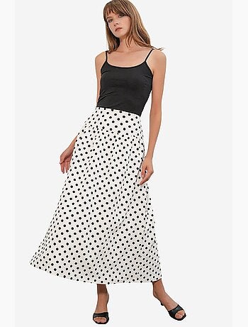 Gonna maxi a pois a vita alta bdart
