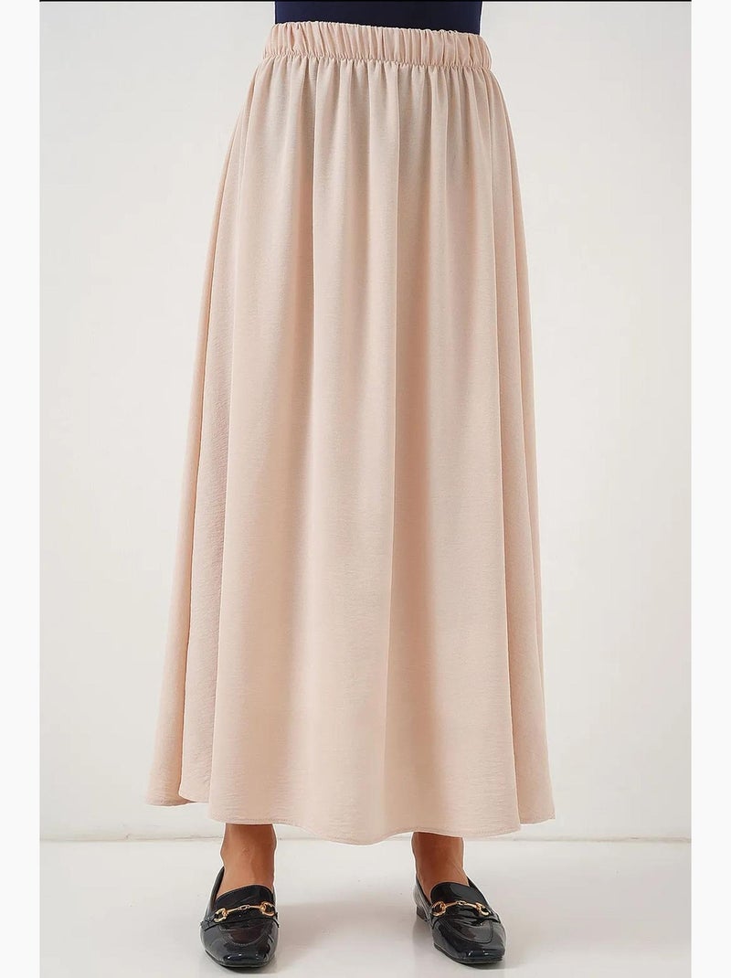 Gonna maxi con vita elasticizzata bdart Beige argilla - Kiabi