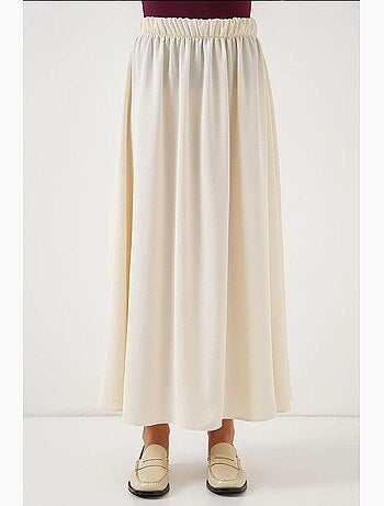 Gonna maxi con vita elasticizzata bdart