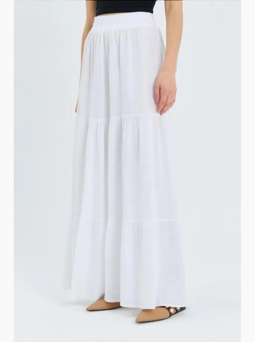 Gonna maxi in cotone mixray - Kiabi