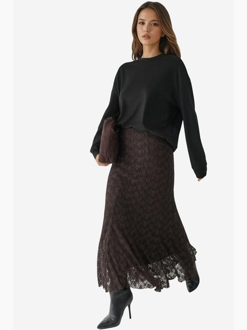 Gonna maxi in pizzo a vita alta hiccup - Kiabi Gonna maxi in pizzo a vita alta hiccup - Kiabi