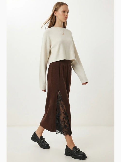 Gonna maxi in pizzo a vita alta istanbul - Kiabi Gonna maxi in pizzo a vita alta istanbul - Kiabi
