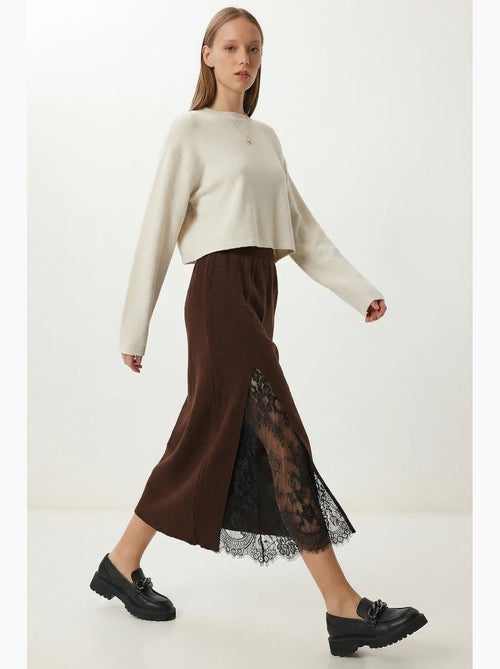 Gonna maxi in pizzo a vita alta istanbul - Kiabi Gonna maxi in pizzo a vita alta istanbul - Kiabi