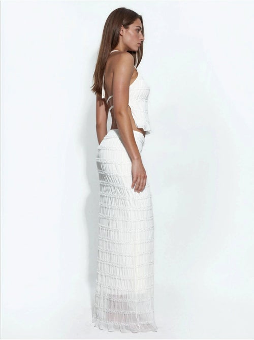Gonna maxi in pizzo a vita bassa hiccup - Kiabi Gonna maxi in pizzo a vita bassa hiccup - Kiabi