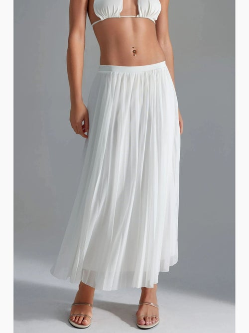 Gonna maxi in tulle a vita media busem - Kiabi