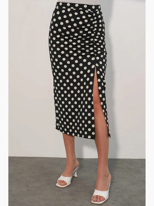 Gonna midi a pois a vita alta bdart - Kiabi Gonna midi a pois a vita alta bdart - Kiabi