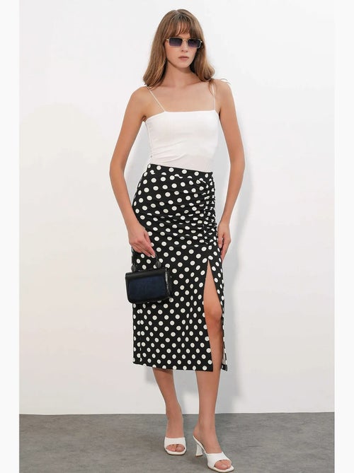 Gonna midi a pois a vita alta bdart - Kiabi Gonna midi a pois a vita alta bdart - Kiabi