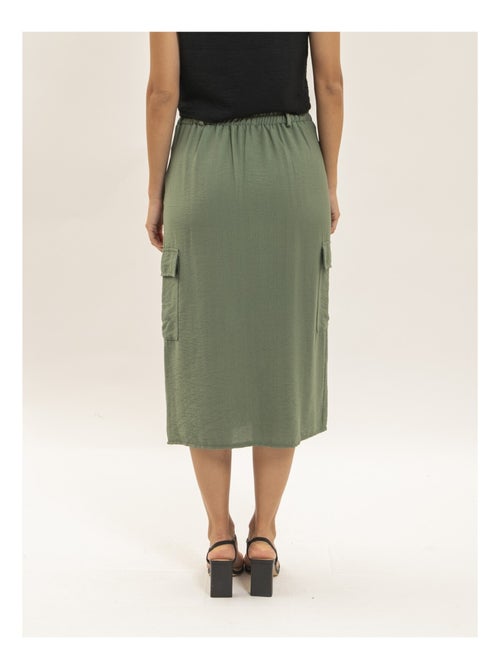 Gonna midi cargo XILITA - Kiabi