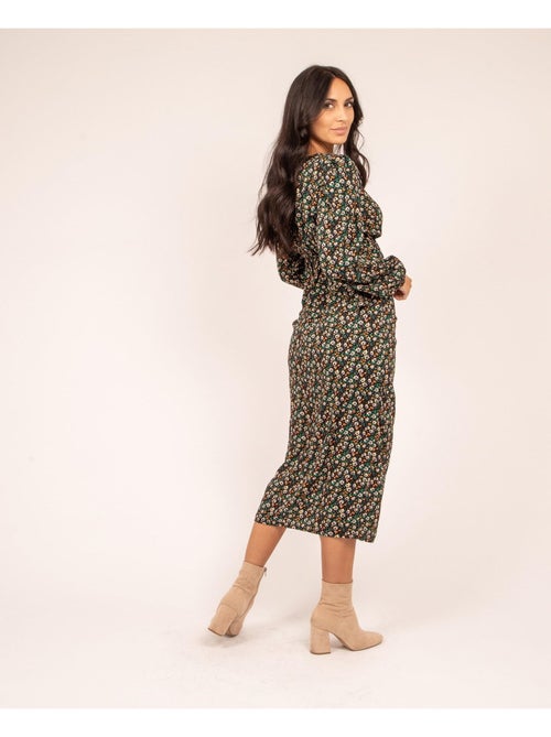 Gonna midi con stampa XANITA - Kiabi