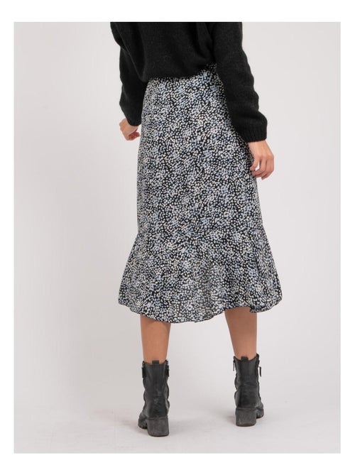 Gonna midi con stampa XISSA - Kiabi