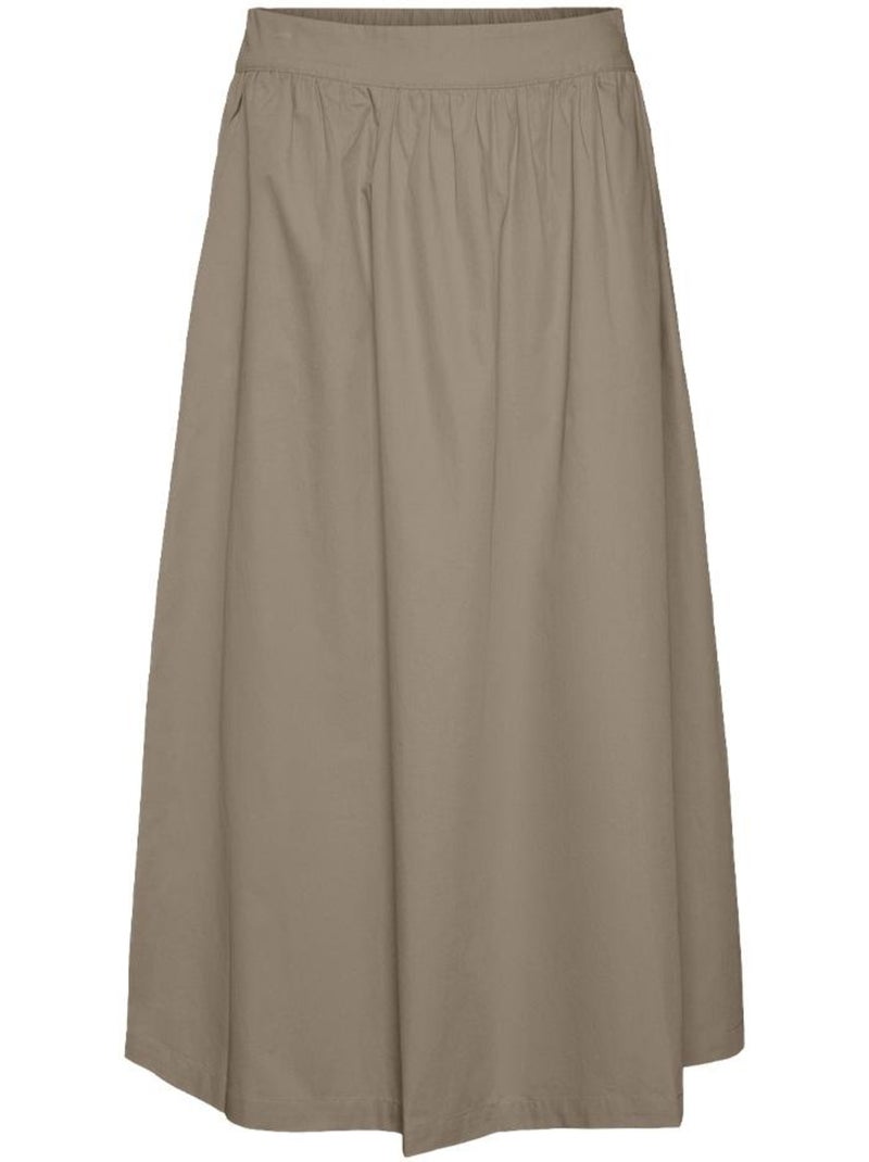 Gonna Midi da Donna Vero Moda Beige - Kiabi