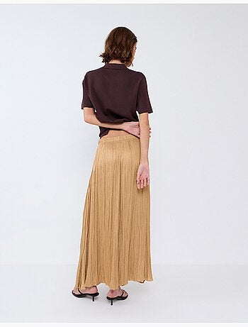 Gonna midi fluida, mo fashion