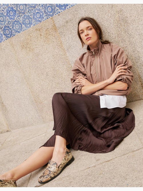 Gonna midi fluida, mo fashion - Kiabi