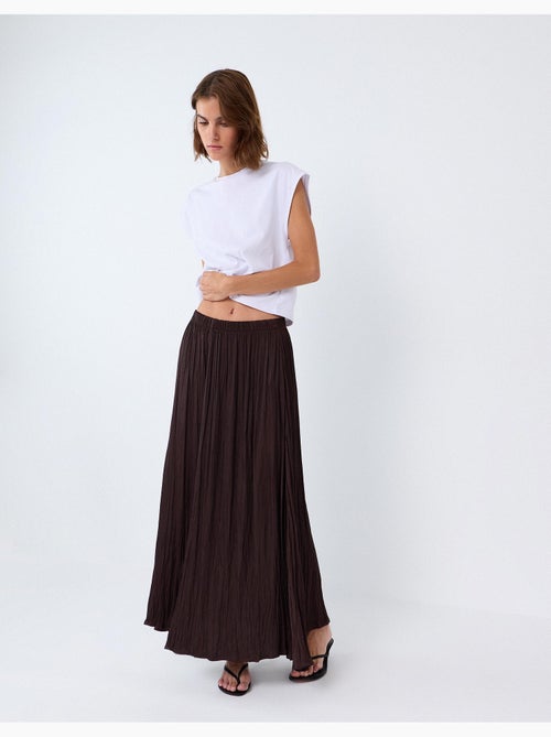Gonna midi fluida, mo fashion - Kiabi
