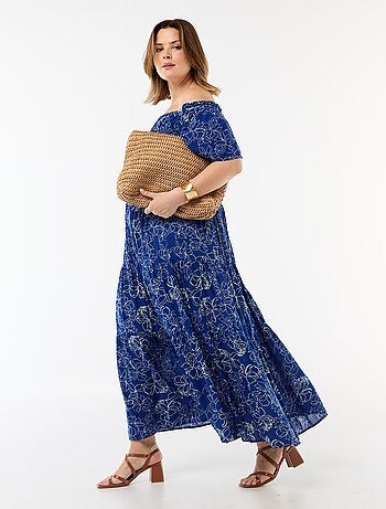 Gonna midi in crêpe