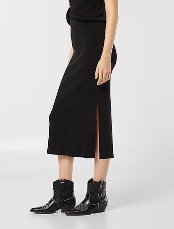 Gonna midi in maglia