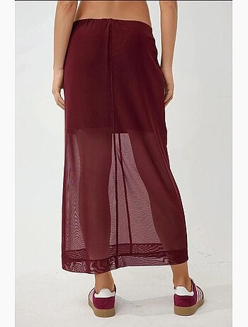 Gonna midi in pizzo a vita alta pika collection hiccup