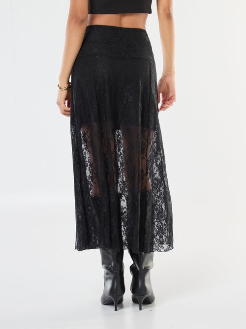 Gonna midi in pizzo - Kiabi