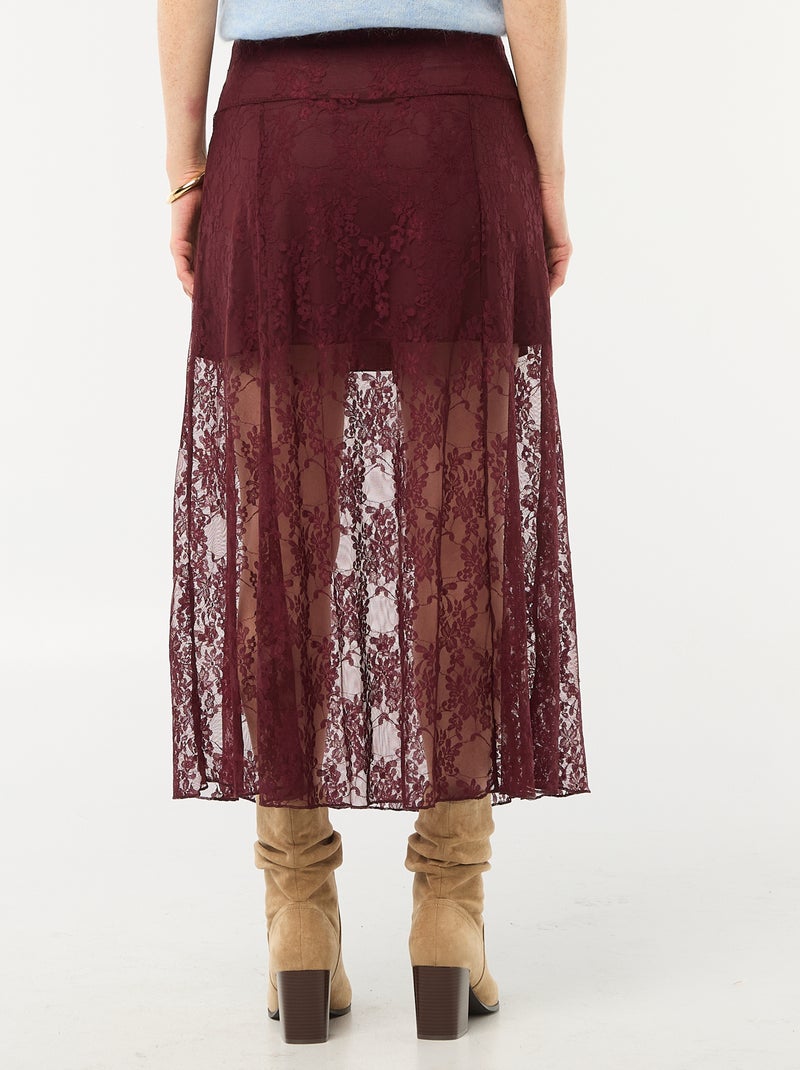 Gonna Lunga Hippy Gotica - Pieghettata, In Poliestere, Stile Medievale Steampunk Per Donna