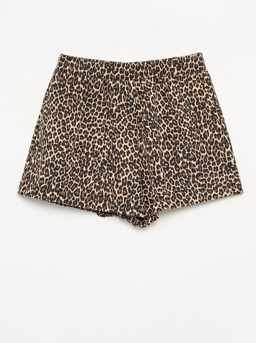 Gonna pantaloncino a fantasia - Kiabi Gonna pantaloncino a fantasia - Kiabi