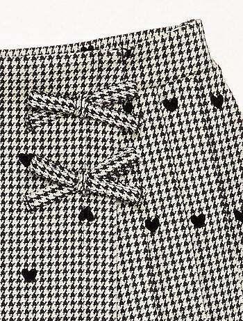 Gonna pantaloncino a fantasia