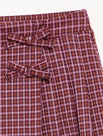 Gonna pantaloncino a fantasia